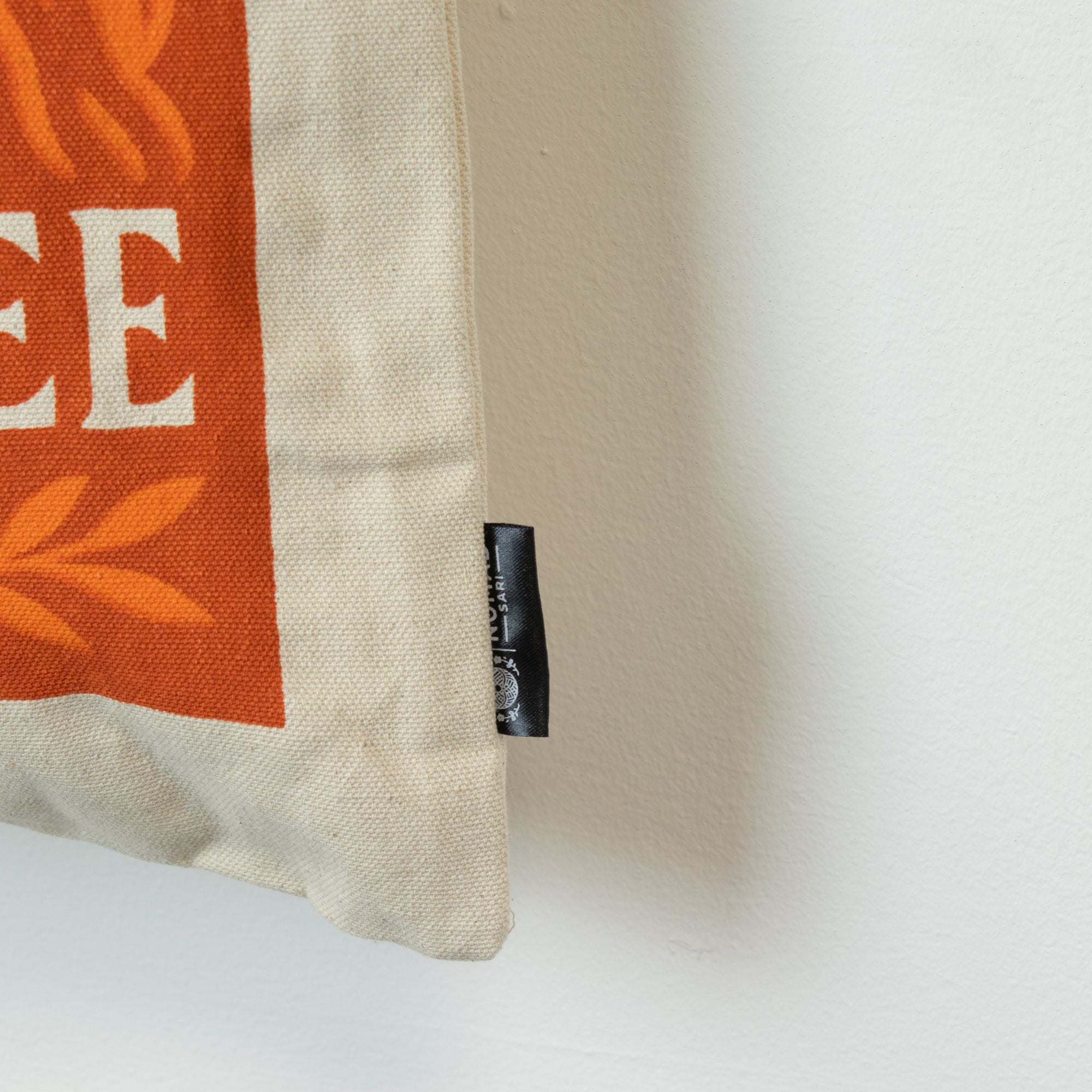 Nomad Sari Tote Bag - Stay Wild | Natural Canvas | Velora