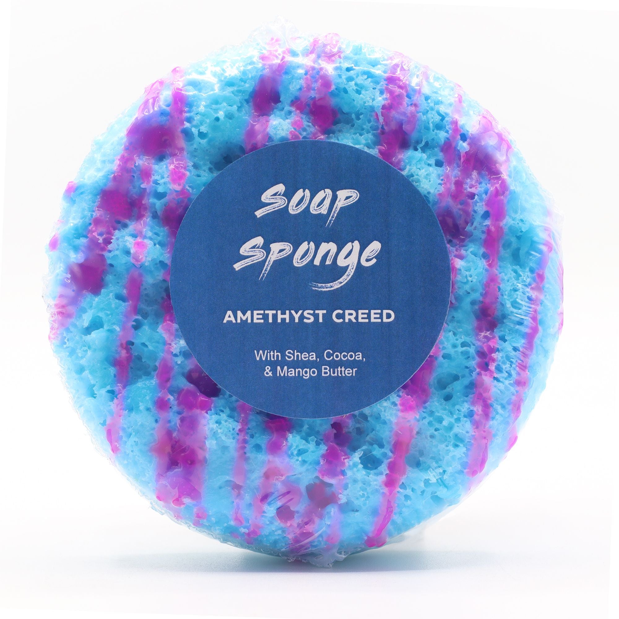 Butter Bubble Soap Sponge - Amethyst Creed | Velora