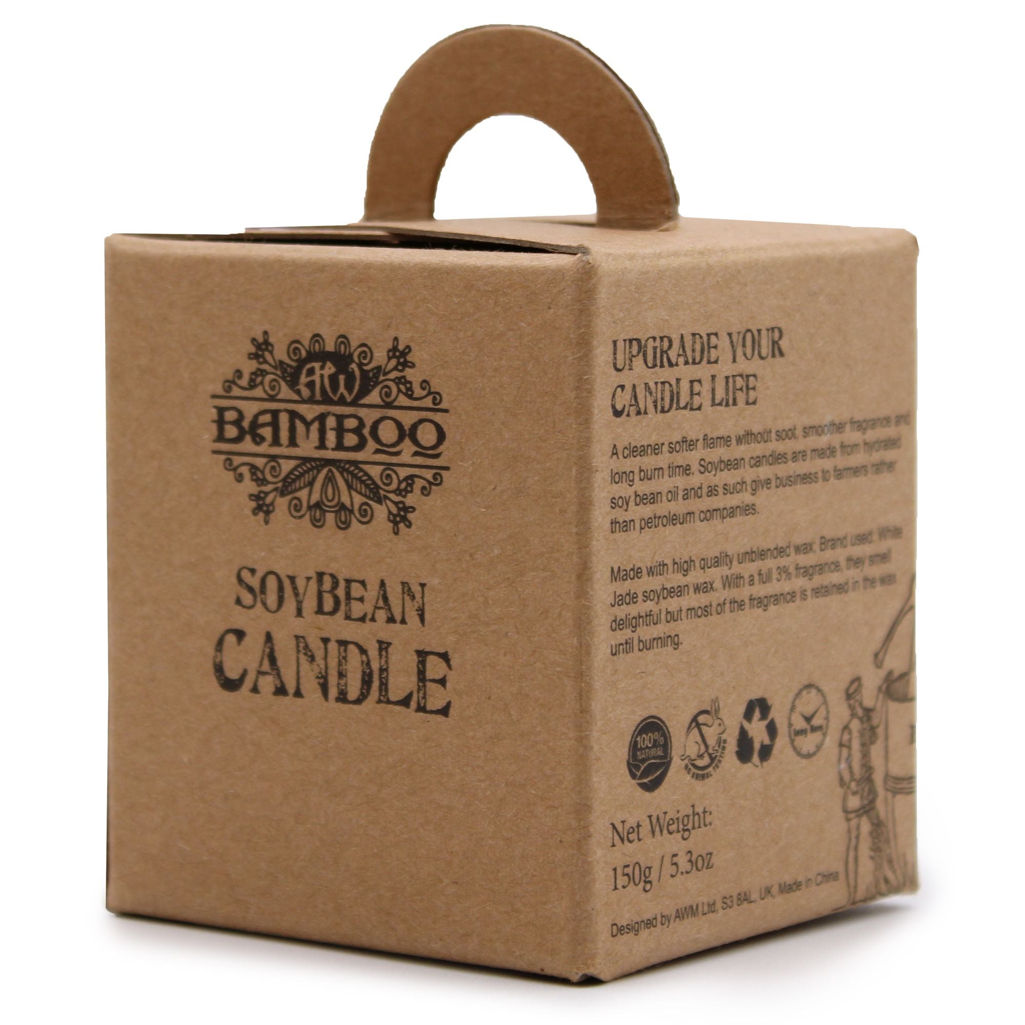 Soy Wax Candle - Baby Powder | Velora
