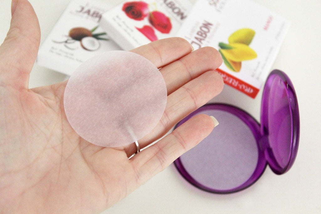 Paper Soaps - Rose | Portable Soap Sheets | Velora