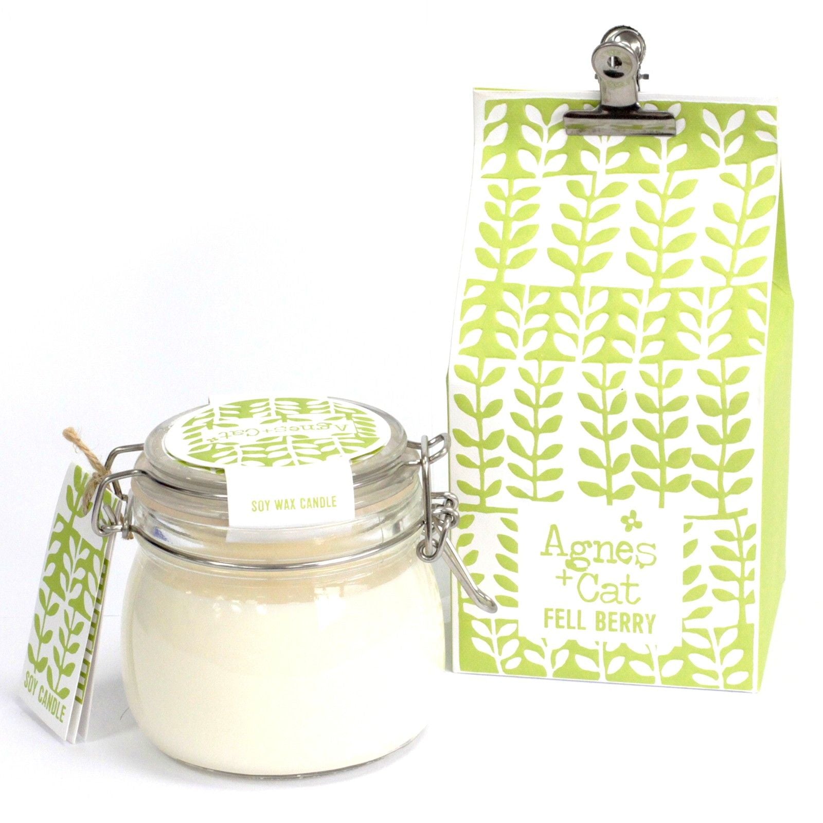 Agnes + Cat Kilner Jar Candle - Fell Berry | Velora