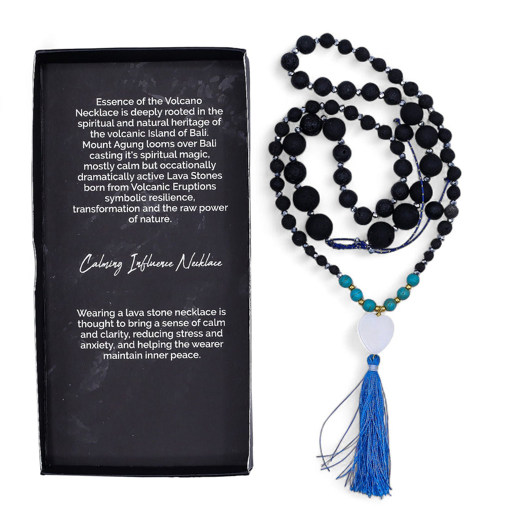 Essence of the Volcano Necklace – Calming Influence | Velora