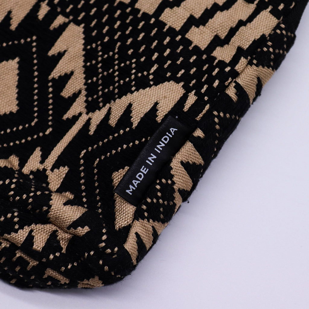 Desert Loom Sari Jacquard Crossbody Bag | Nomad Collection | Velora