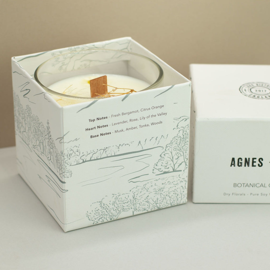 Agnes + Cat Botanical Soy Wax Candle - Windermere | Velora