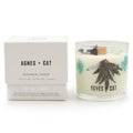Agnes + Cat Botanical Soy Wax Candle - Seasalt & Moss | Velora