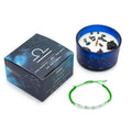 Libra Zodiac Crystal Candle & Gemstone Bracelet | Velora