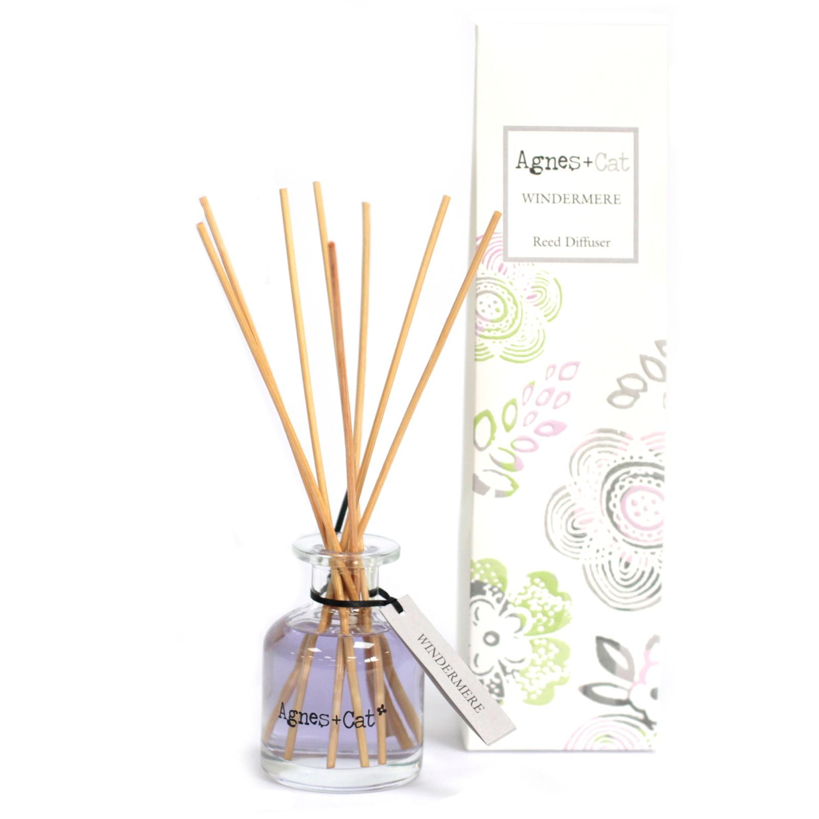Agnes + Cat Reed Diffuser - Windermere | Velora