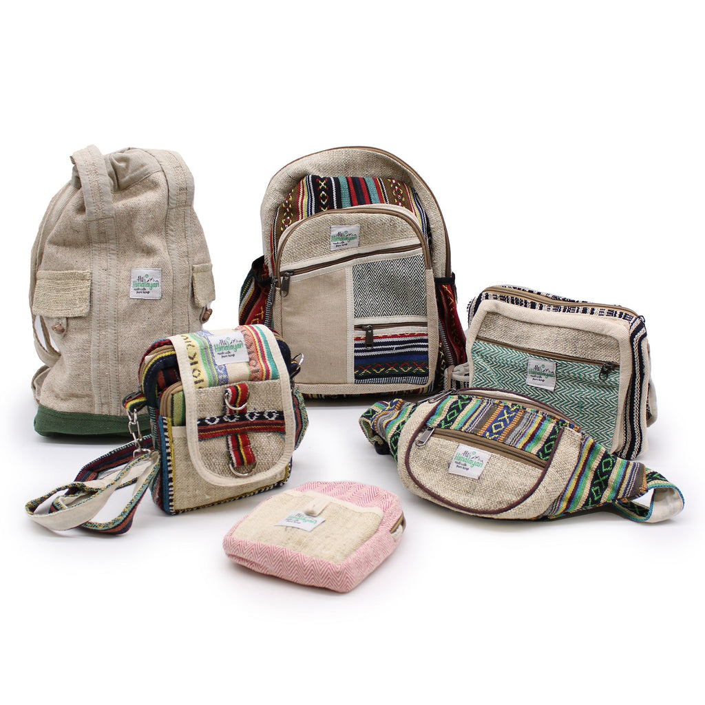 Hemp & Cotton Bum Bag – Assorted Designs | Velora