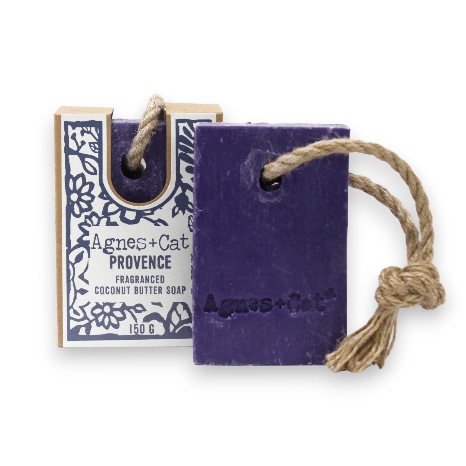 Agnes + Cat Soap On A Rope - Provence | Velora