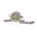 Tree of Life Aromatherapy Diffuser Bracelet 20mm - Lava Stone Chain | Velora