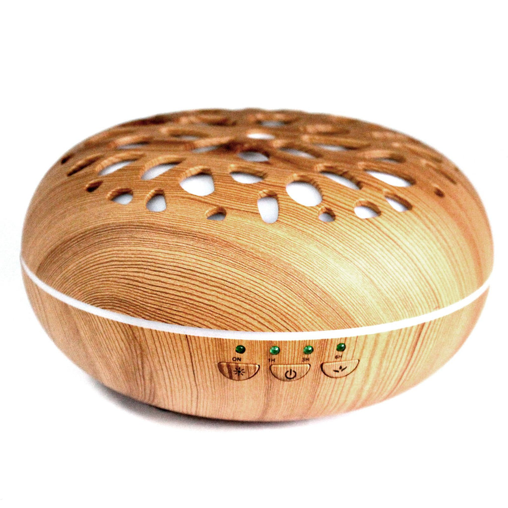 Oslo Aroma Diffuser | Pebble Design | USB | 7-Colour LED | Velora