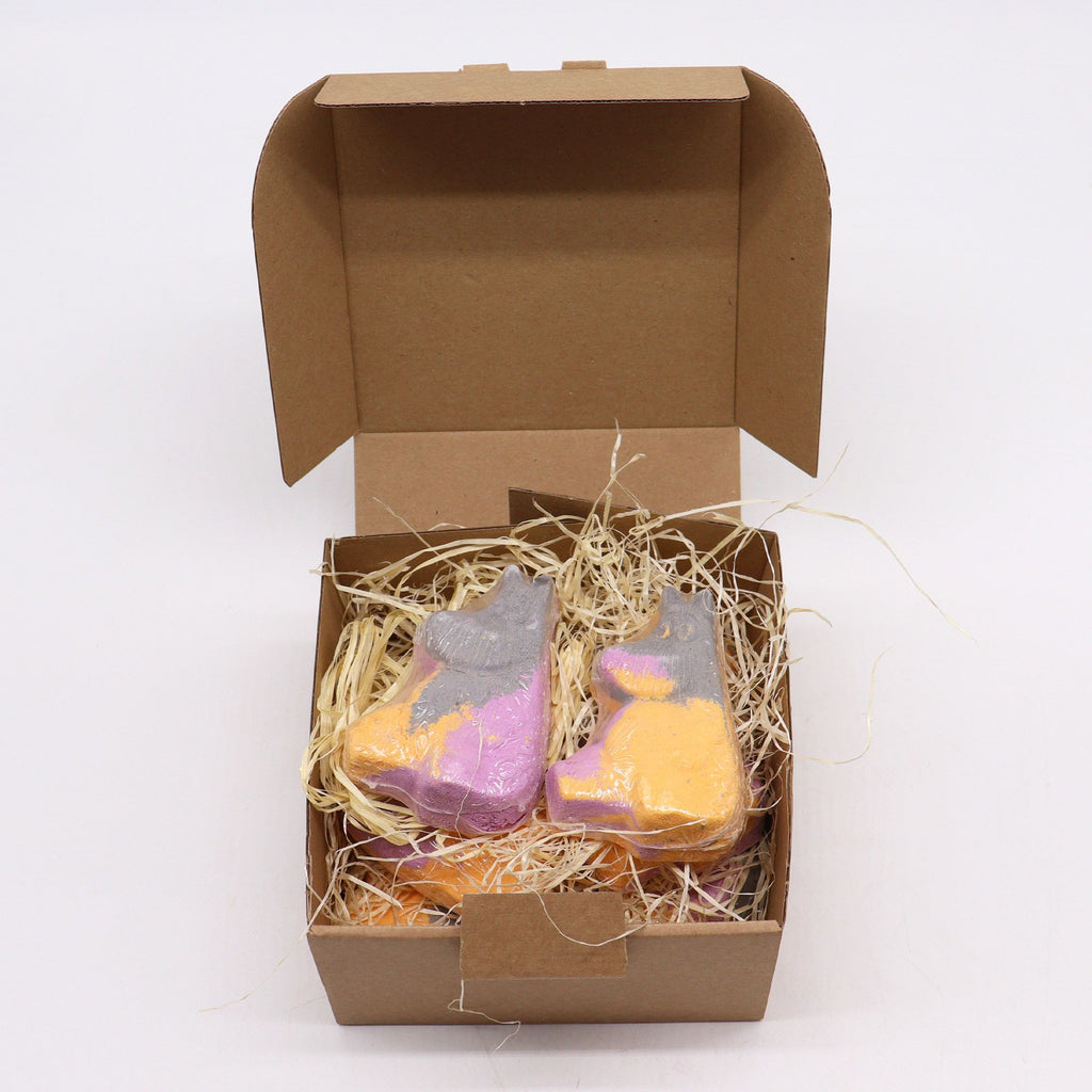 Hippo Bath Bomb - Citrus Crush | 85g | Velora
