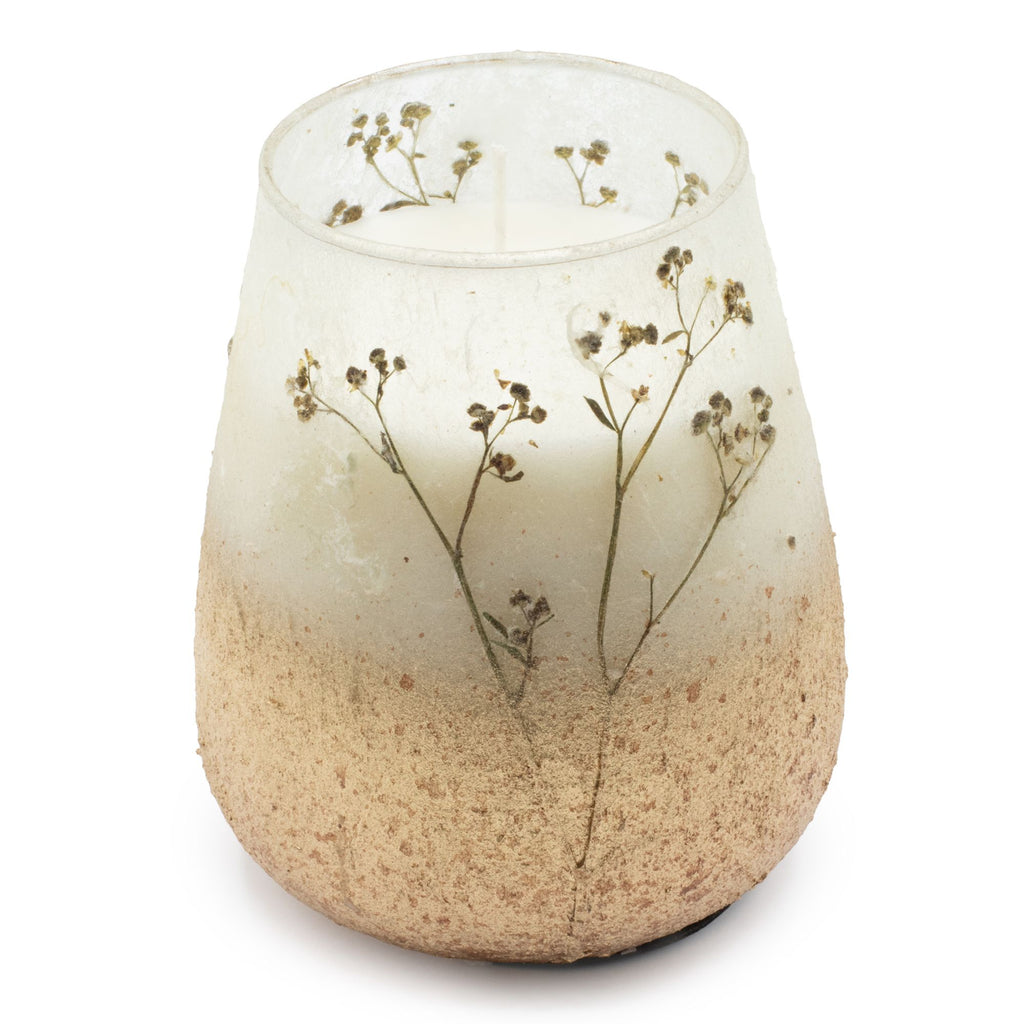 Tall Glass Jar Candle - Wildlight Woods | Velora