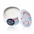 Art Tin Candle - Unicorns - Moonstone | Velora