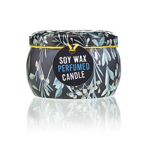 Art Tin Candle - Romantic Garden - Tea & Rose | Velora