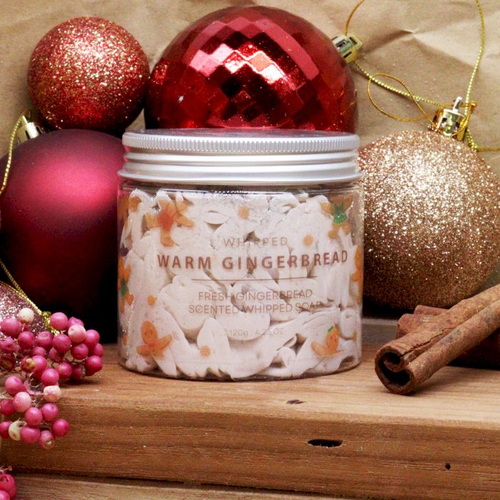 Warm Gingerbread Whipped Soap - 120g | Velora