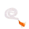 Rock Crystal Mala | 108 Bead Clear Quartz Mala for Meditation | Velora