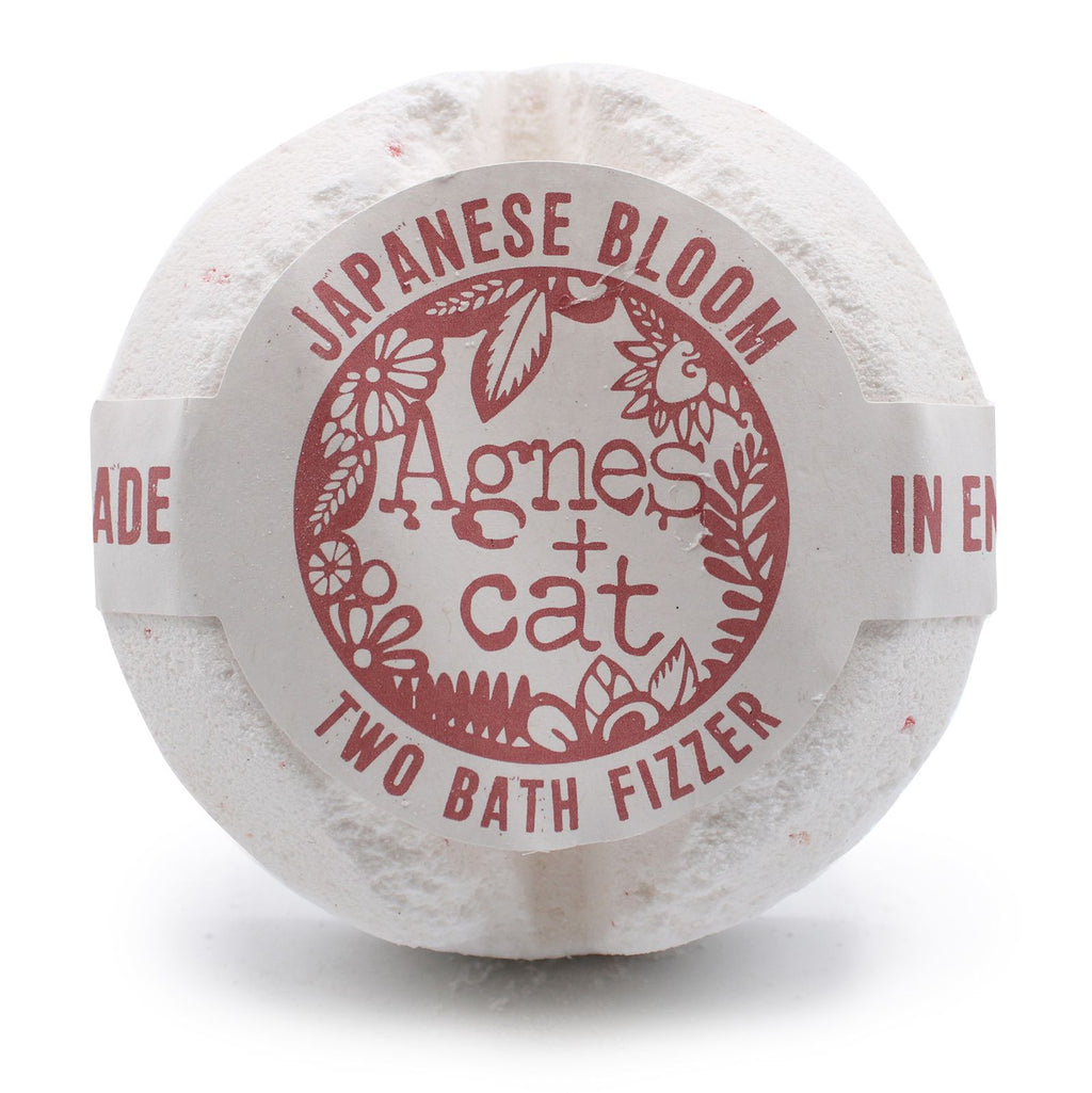 Agnes + Cat Bath Fizzer - Japanese Bloom | Velora