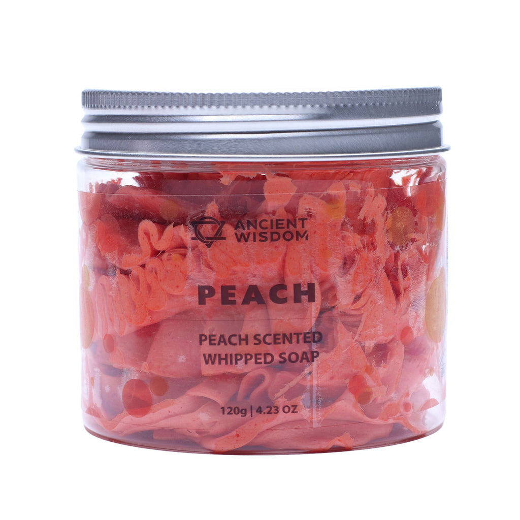 Peach Whipped Soap - 120g | Velora