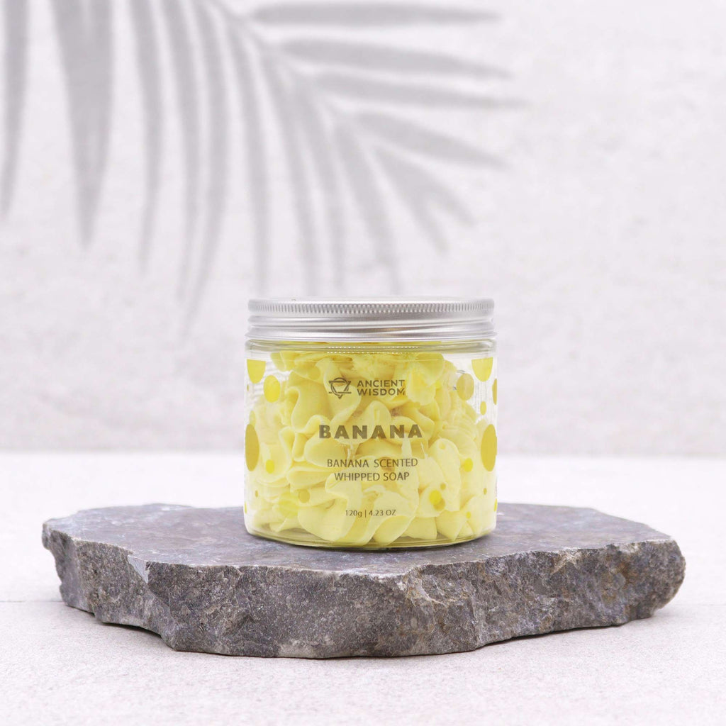 Banana Whipped Soap - 120g | Velora