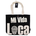 Iconic Classic Tote Bag - Mi Vida Loca - Black Natural 10oz | Velora