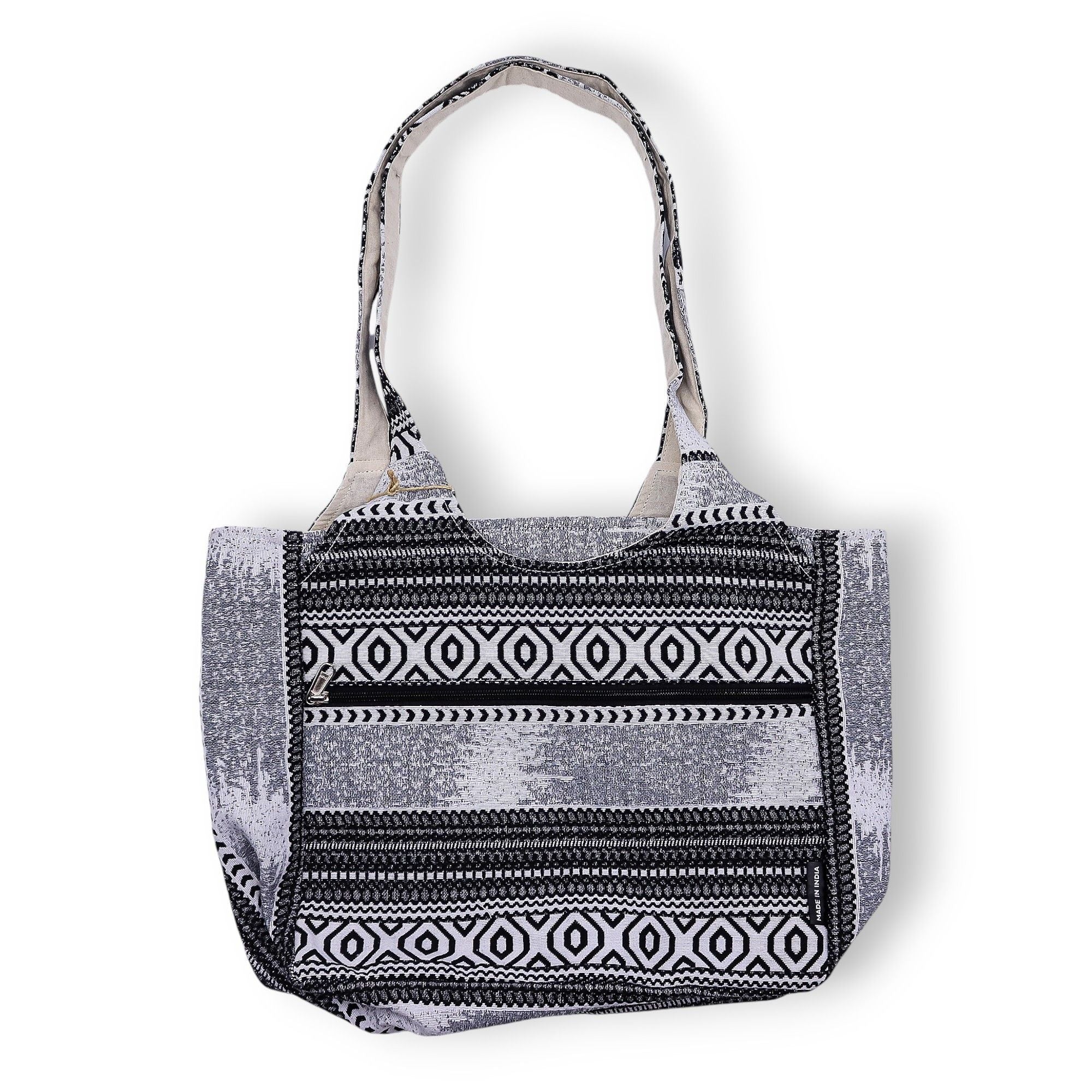 Urban Caravan Wander Muse Sari Jacquard Tote Bag | Nomad Collection | Velora