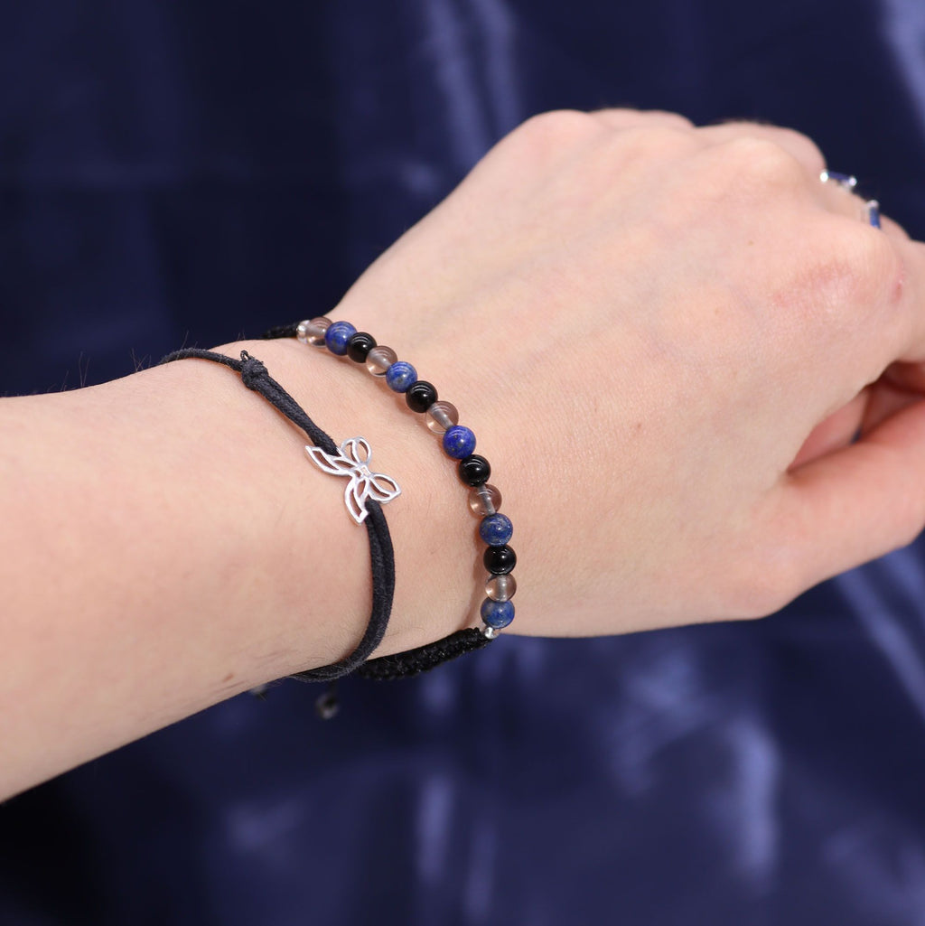 Scorpio Zodiac Crystal Candle & Gemstone Bracelet | Velora