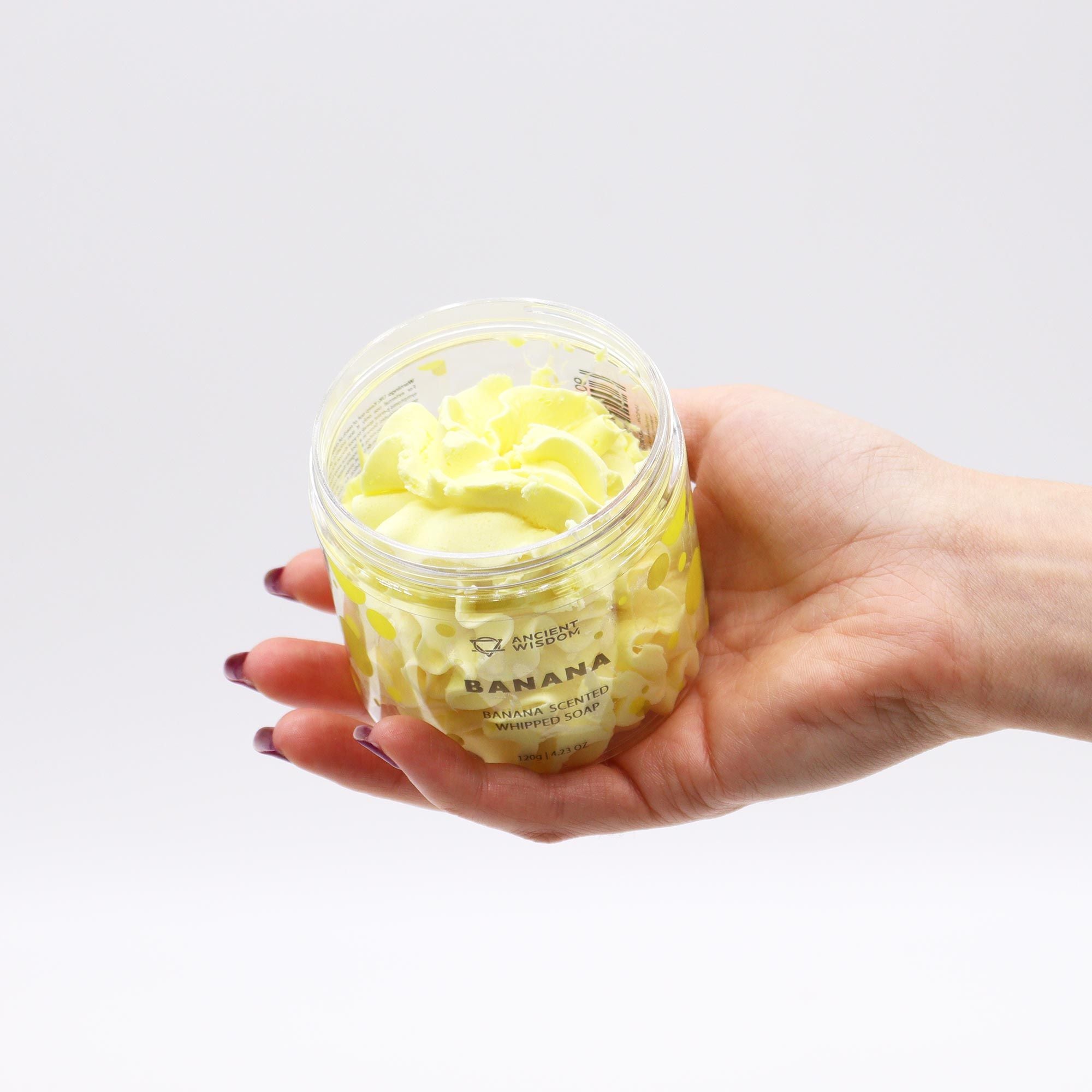 Banana Whipped Soap - 120g | Velora