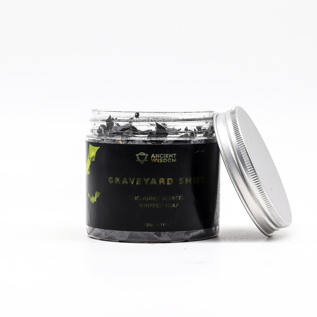 Graveyard Shift Whipped Soap - 120g | Velora