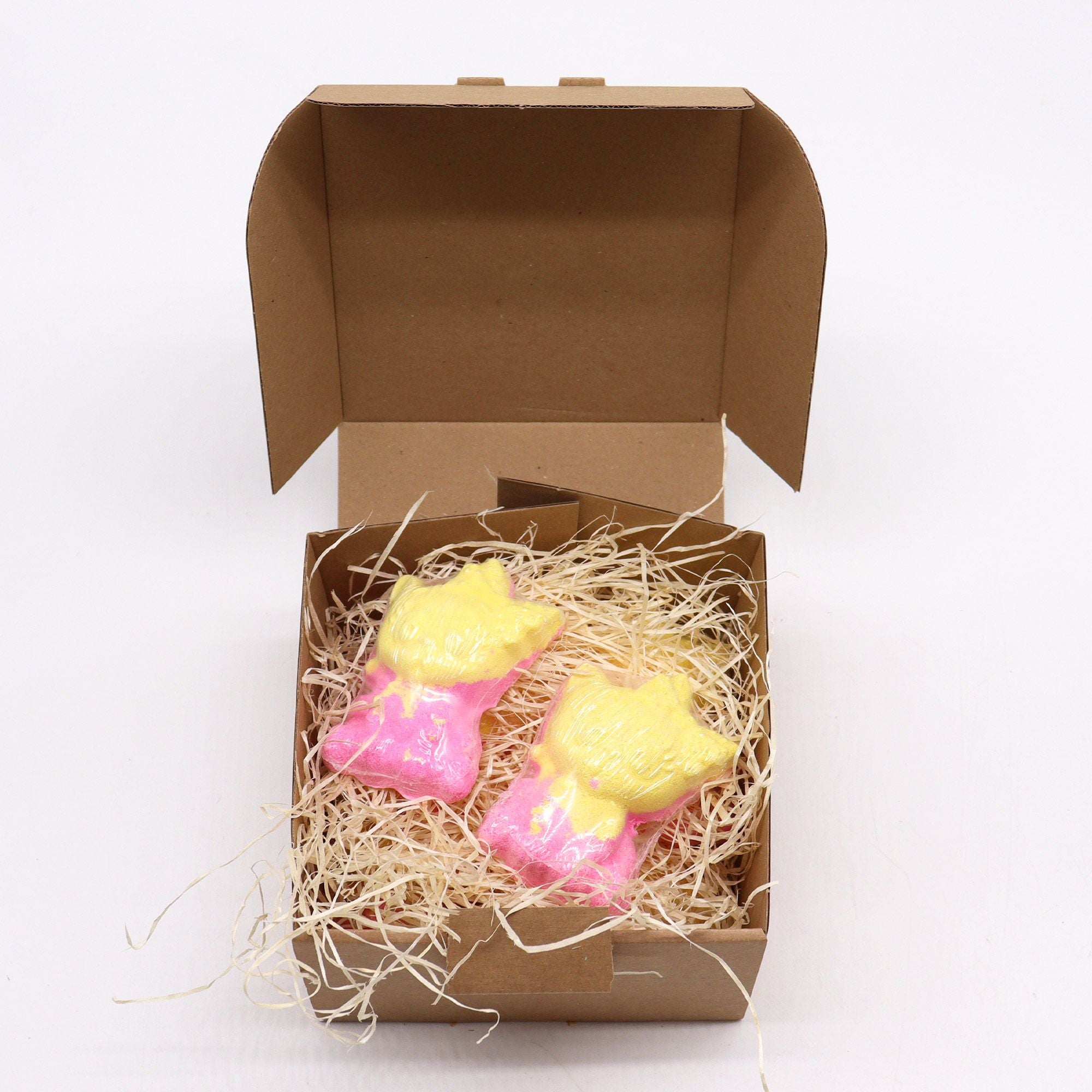 Cat Bath Bomb - Banana | 80g | Velora
