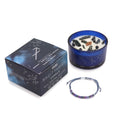 Sagittarius Zodiac Crystal Candle & Gemstone Bracelet | Velora