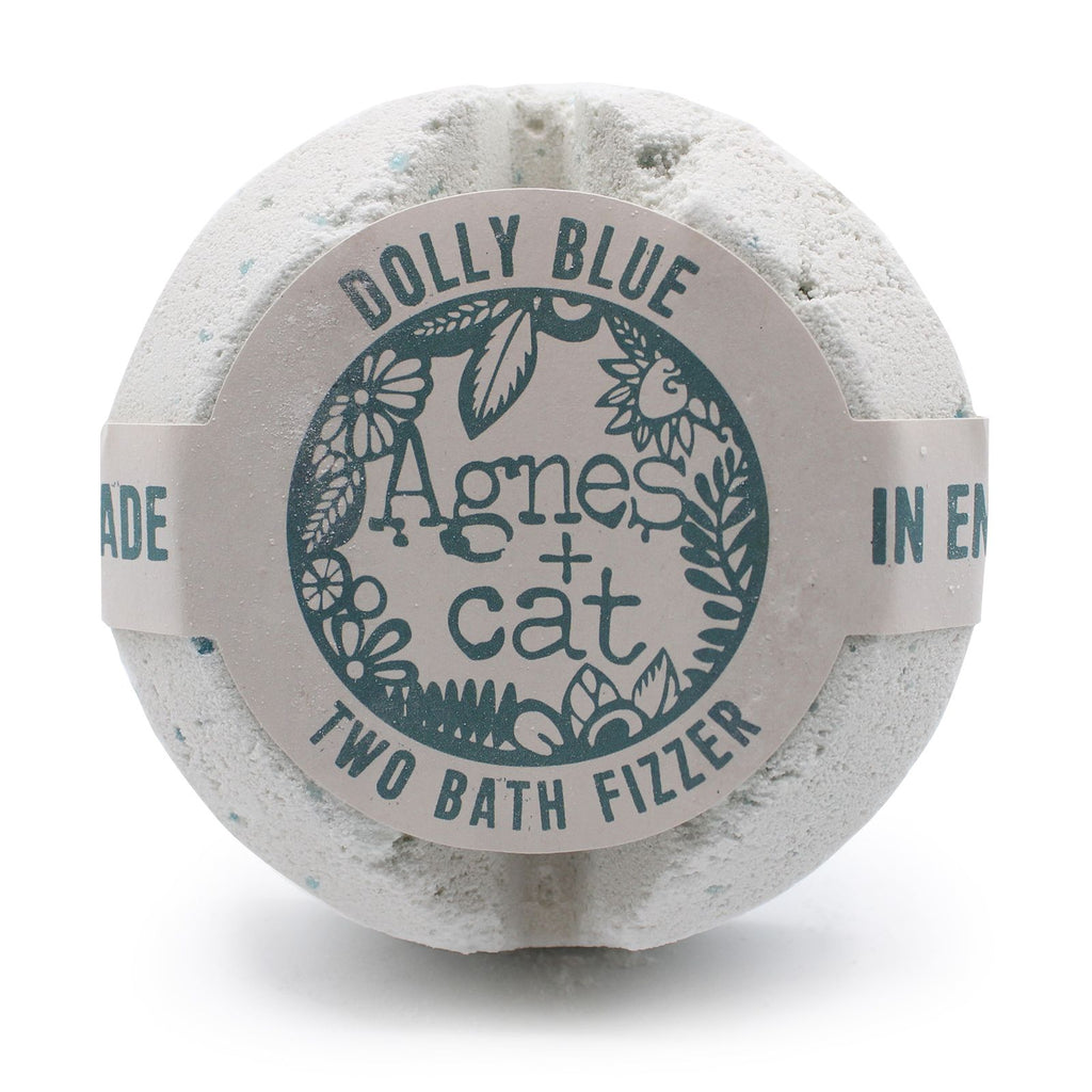 Agnes + Cat Bath Fizzer - Dolly Blue | Velora