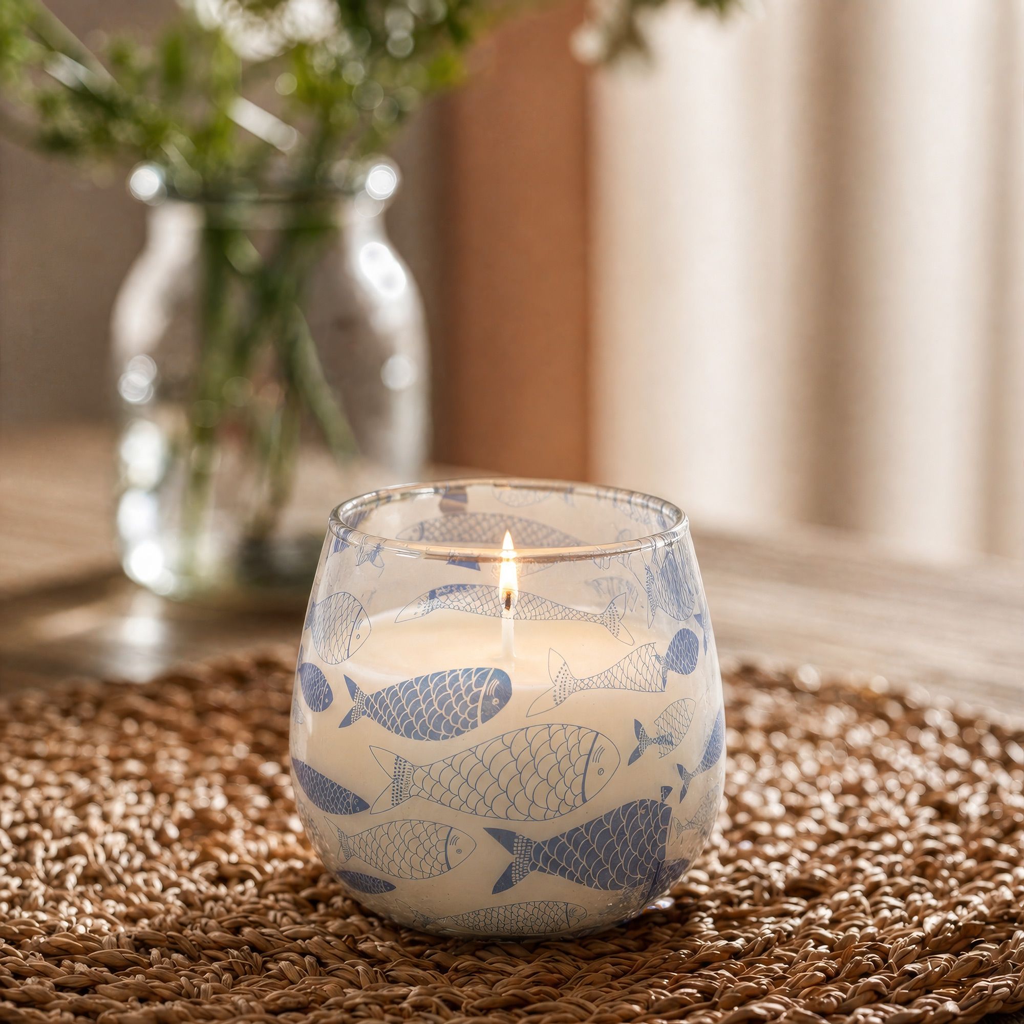 Small Glass Jar Candle - Seabreeze | Velora