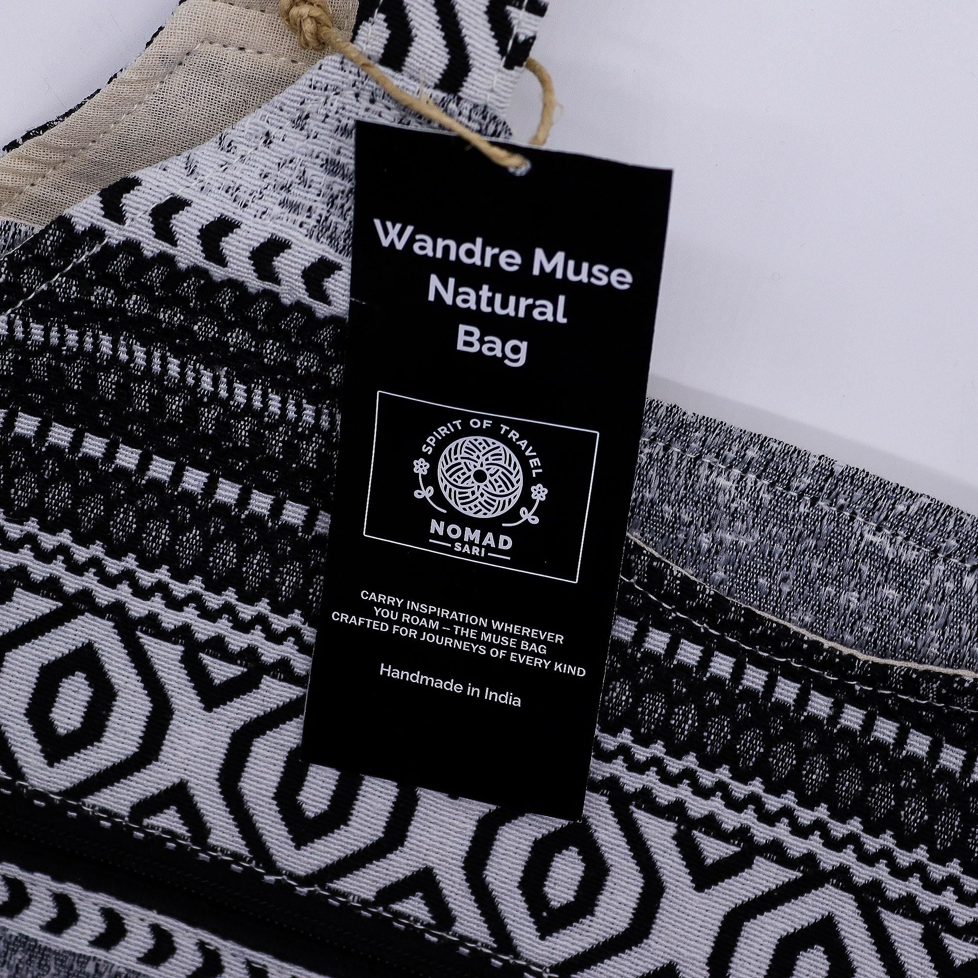 Urban Caravan Wander Muse Sari Jacquard Tote Bag | Nomad Collection | Velora