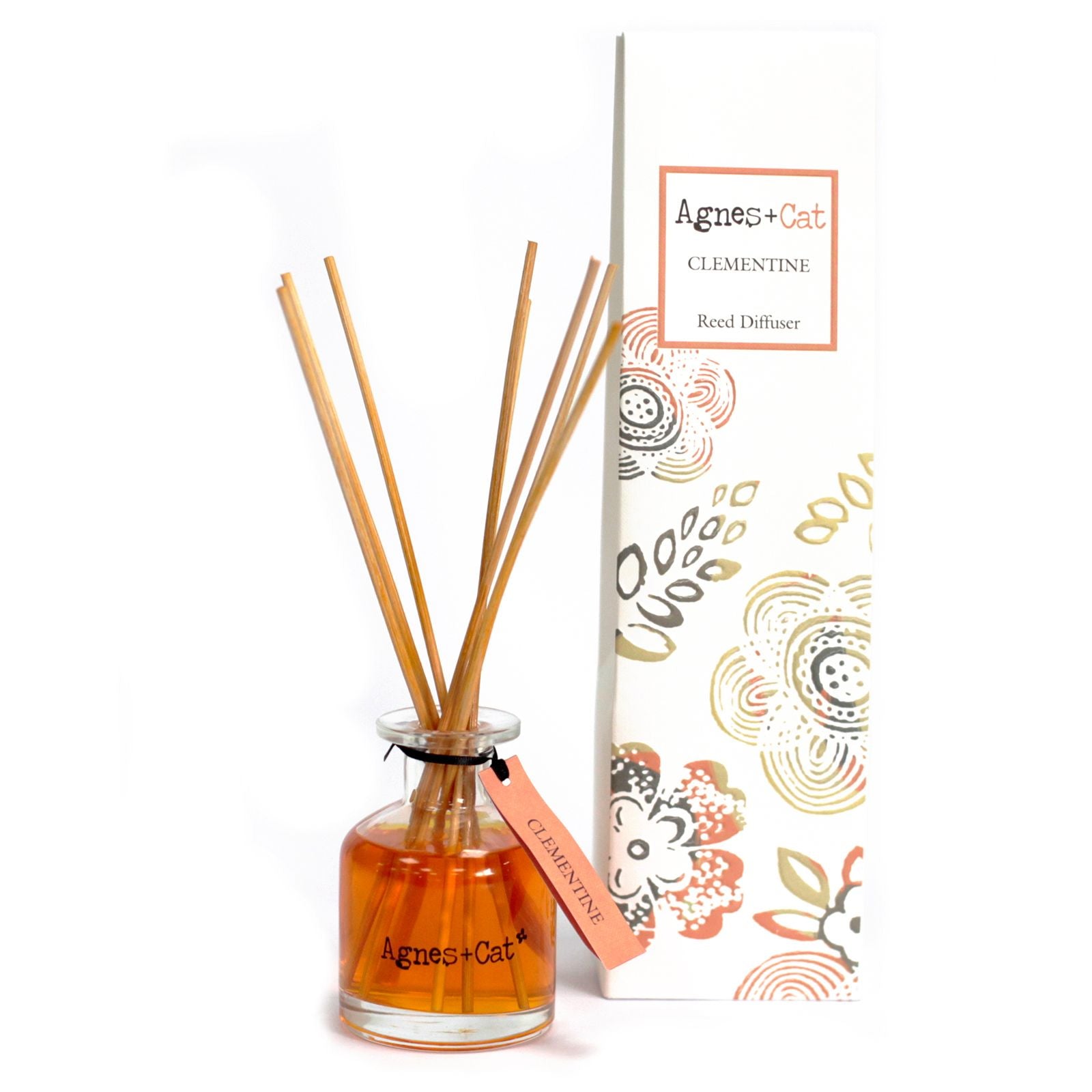 Agnes + Cat Reed Diffuser - Clementine | Velora