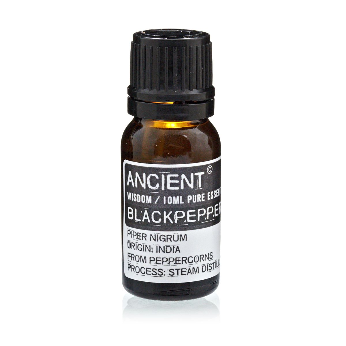 Black Pepper Essential Oil 10ml - Steam Distilled | Velora