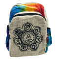 Tie-Dye Hemp Medium Backpack – 7 Chakra | Velora