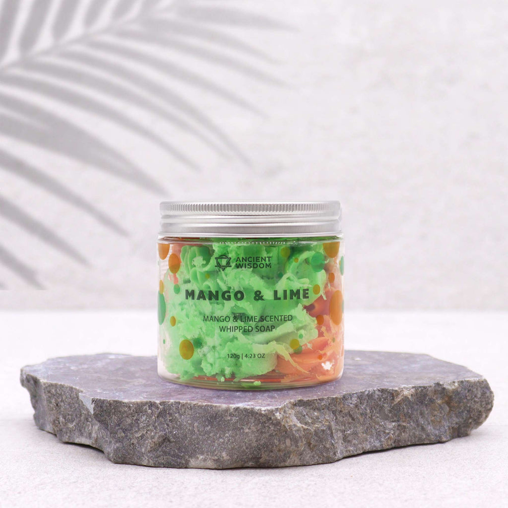 Mango & Lime Whipped Soap - 120g | Velora