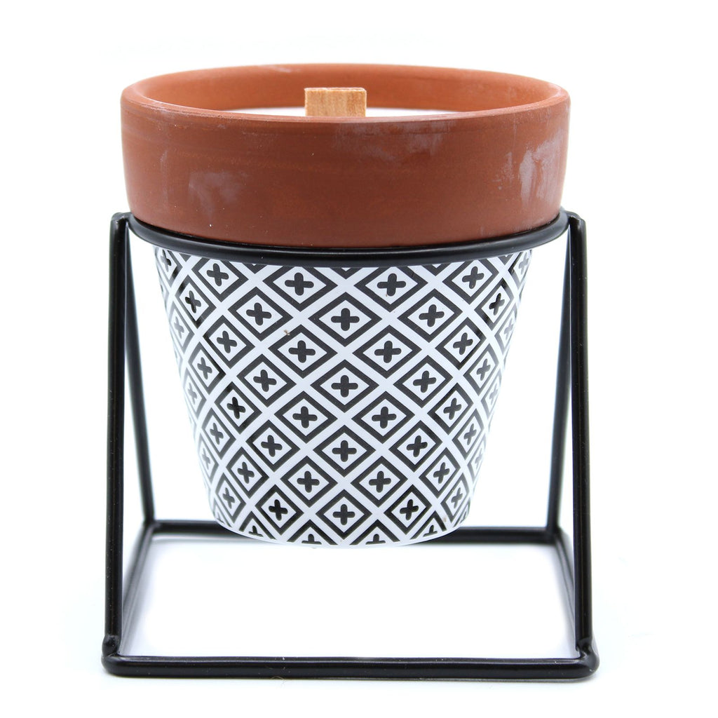 Agnes + Cat Herb Garden Candle - Lavender | Velora