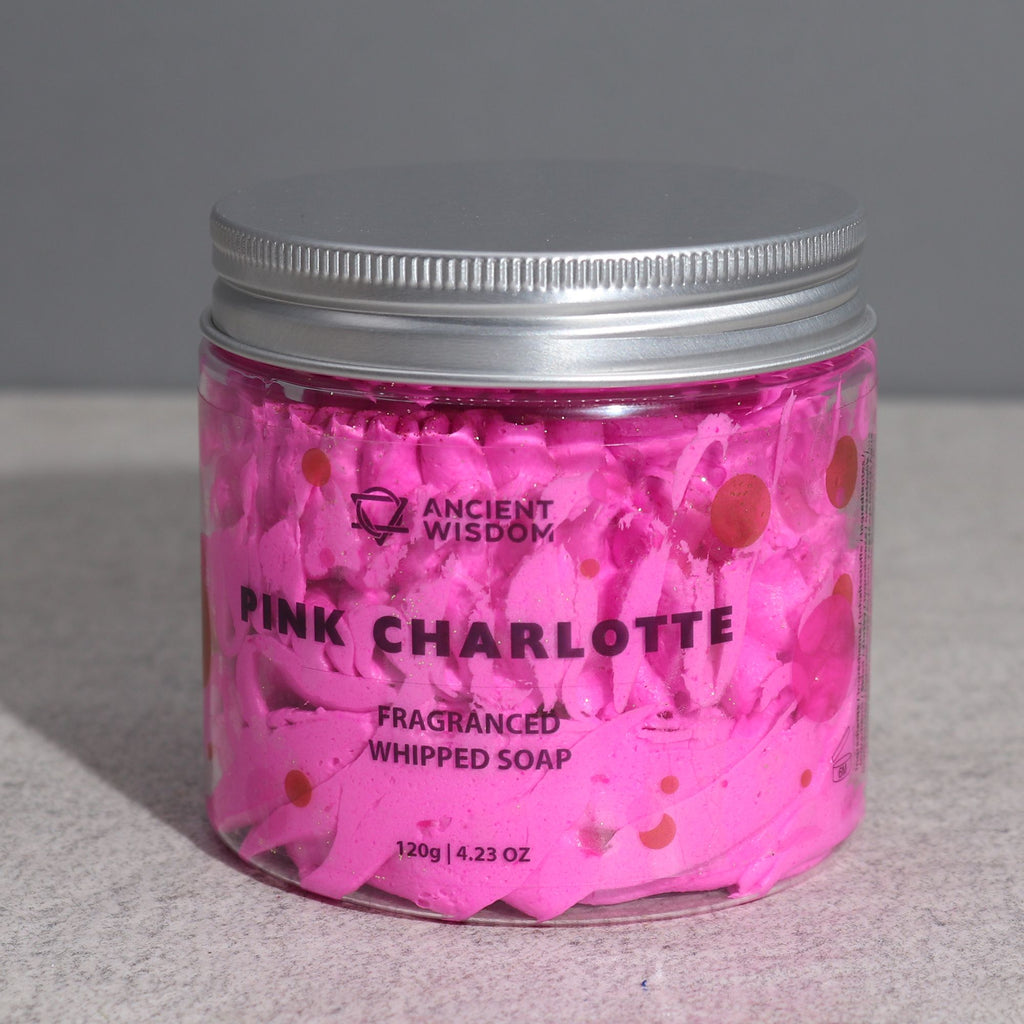 Pink Charlotte Whipped Soap - 120g | Velora