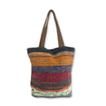 Recycled Big Rug Bag - Shades of Mushrooms | Velora