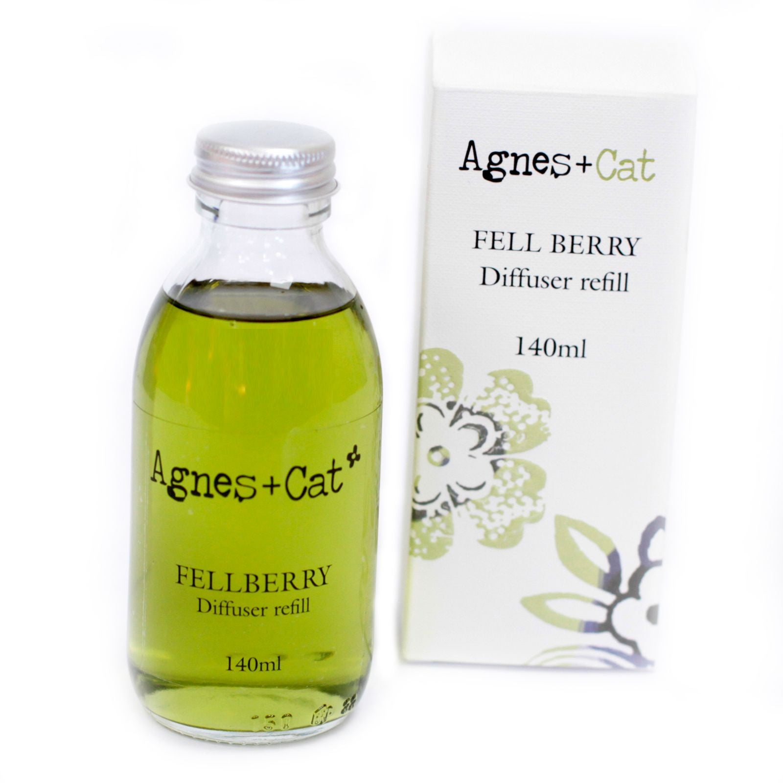 Agnes + Cat Reed Diffuser Refill - Fell Berry 140ml | Velora