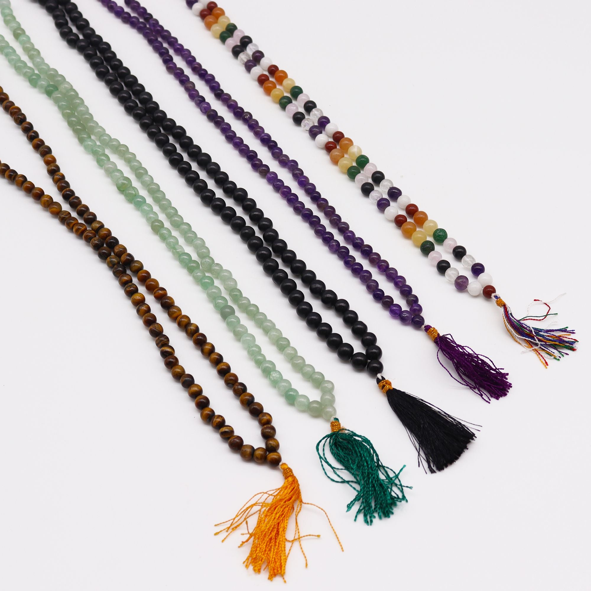 9 Planet Astro Mala Beads | 108 Bead Astrological Meditation Necklace