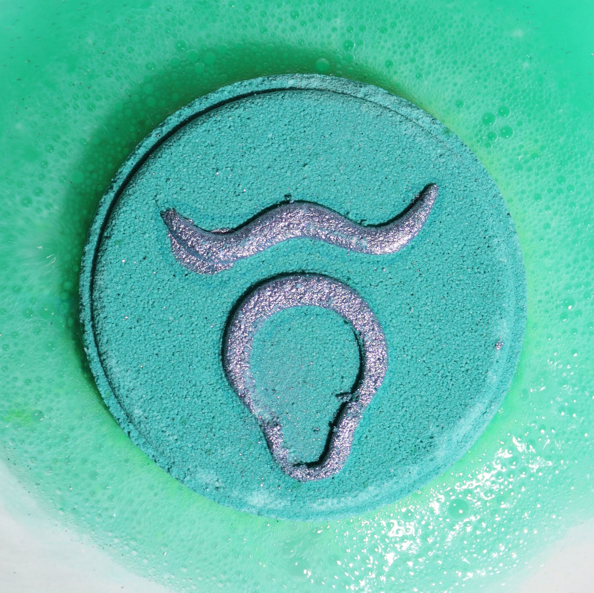 Taurus Zodiac Bath Fizzers with Horoscope | Set of 2 | Velora