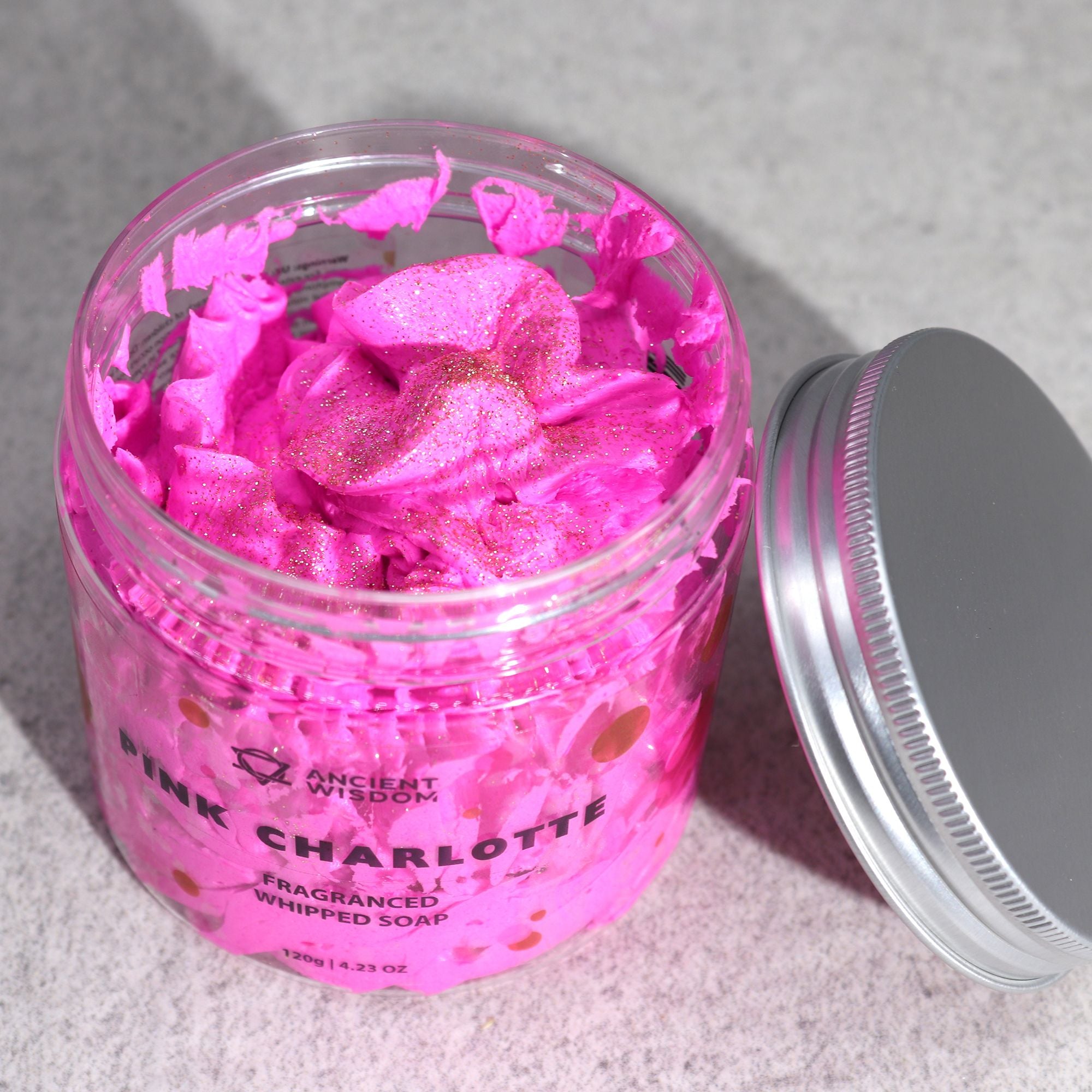Pink Charlotte Whipped Soap - 120g | Velora