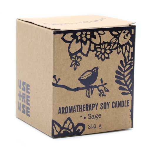Agnes + Cat Herb Garden Candle - Sage | Velora