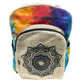 Tie-Dye Hemp Large Backpack – Mandala | Velora
