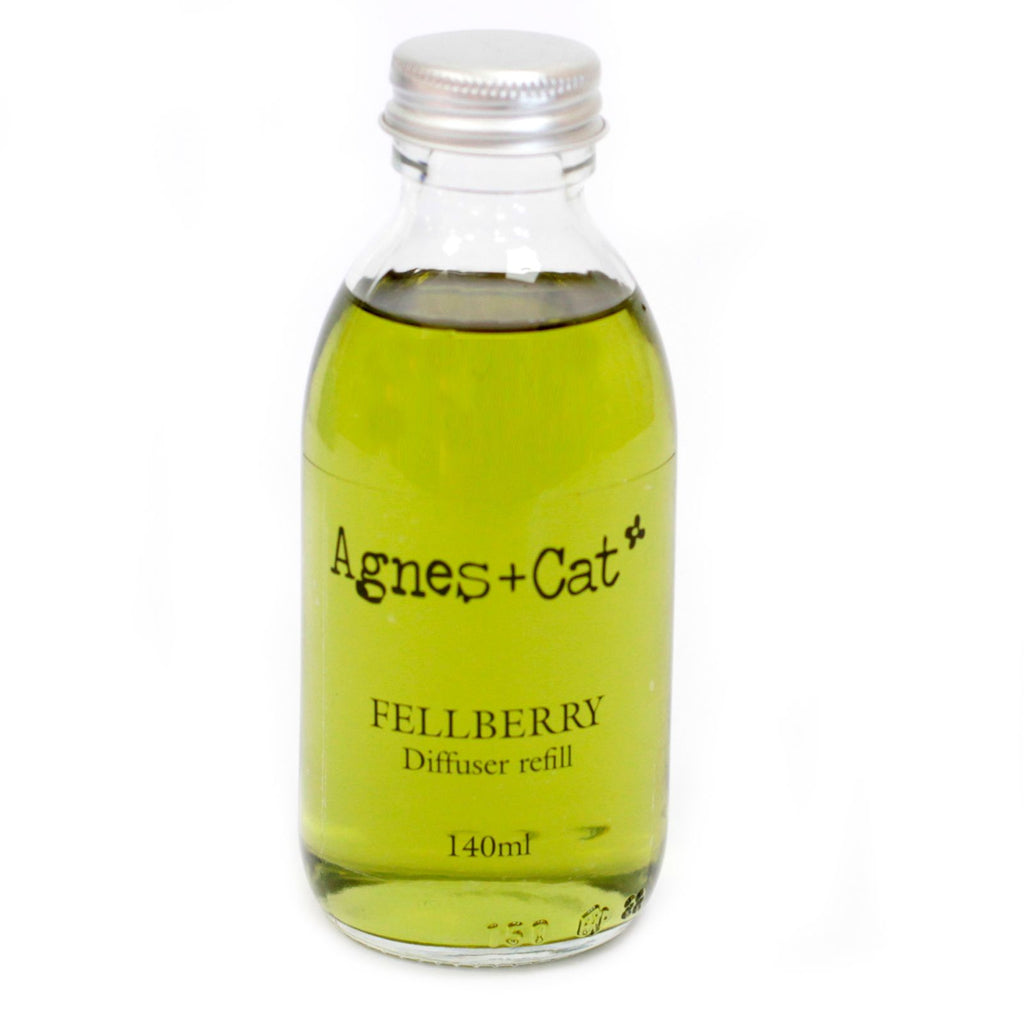 Agnes + Cat Reed Diffuser Refill - Fell Berry 140ml | Velora