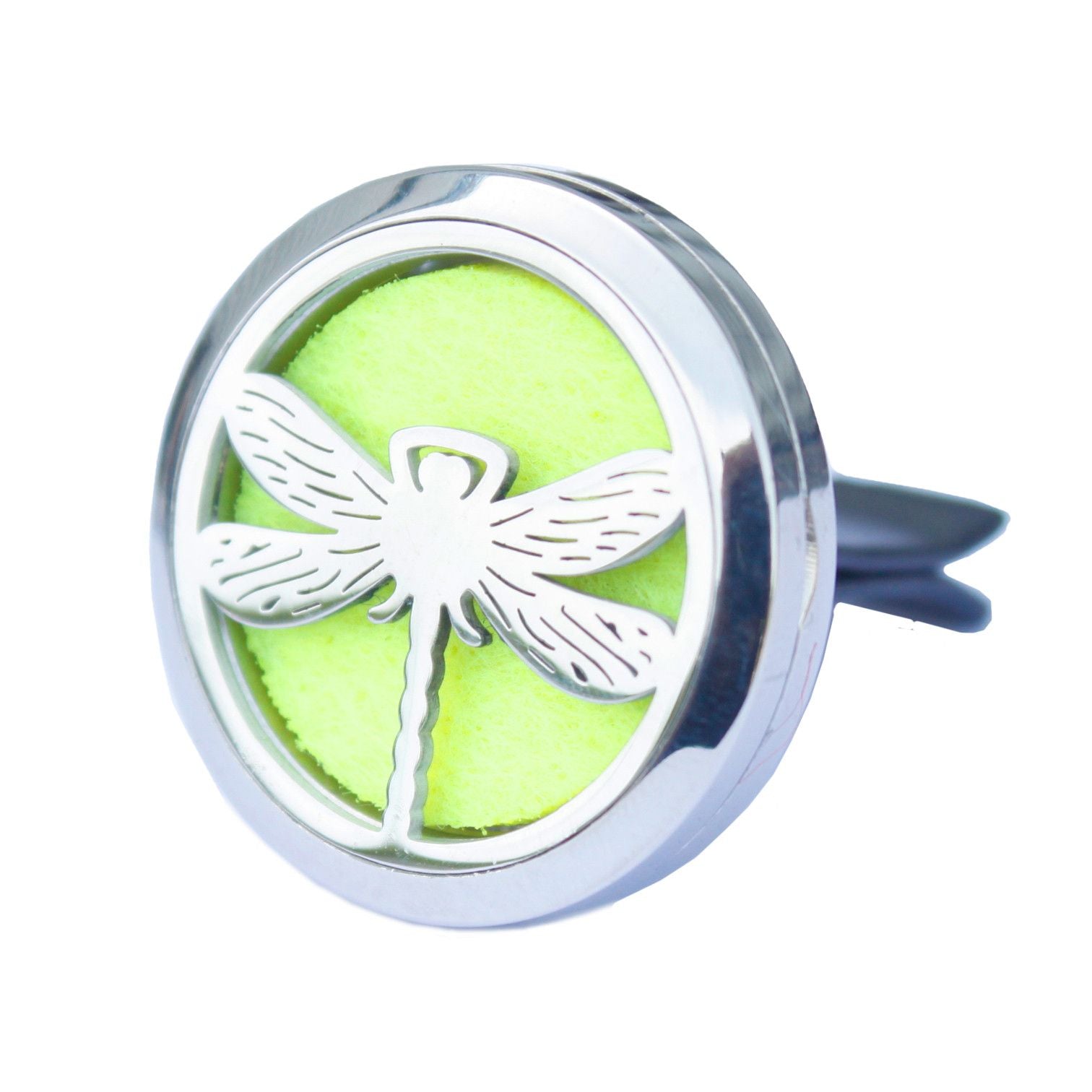 Dragonfly Car Diffuser Kit 30mm - Stainless Steel Locket | Velora