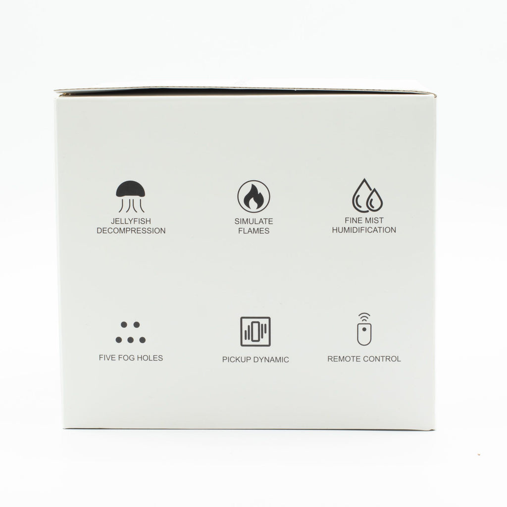 Jellyfish Puff Aroma Diffuser | 5-Vent Mist | Colour-Changing LED | Velora